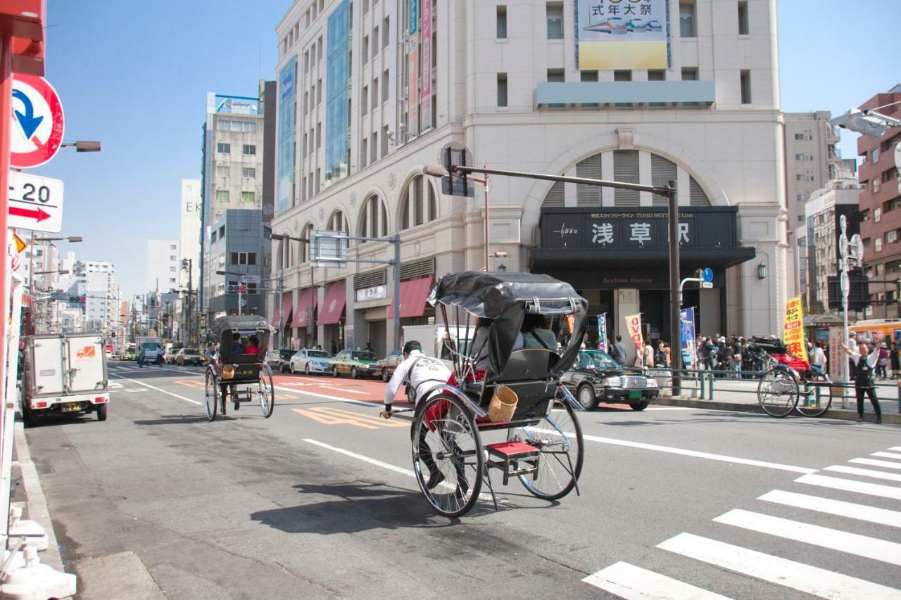 Mr.Kintaro Hotel Asakusa Higashikomagata โตเกียว ภายนอก รูปภาพ